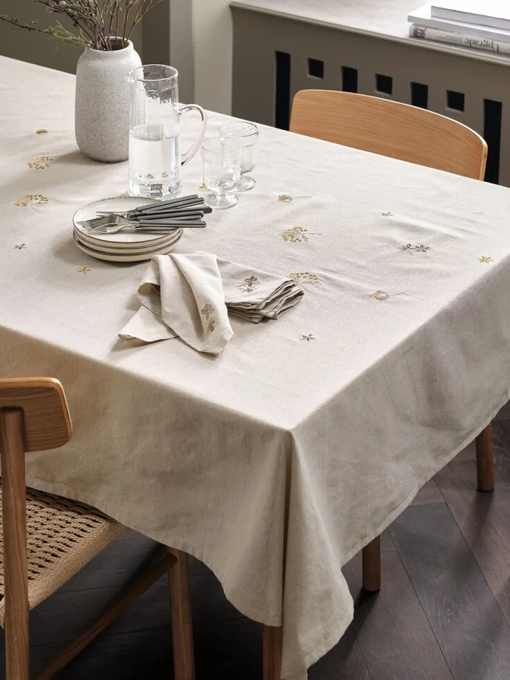 Manteles>JYSK DAGFIOLMantel DAGFIOL 140x240 gris