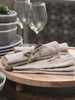 Servilletas De Tela>JYSK DAGFIOLServilleta de tela DAGFIOL 40x40 gris 2 unidades