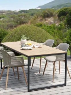 Mesas De Jardín>JYSK DAGSVADMesa de jardín DAGSVAD A90xL190 natural