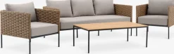 Conjuntos Mesa Y Sillas De Jardín|Muebles De Jardín>JYSK DAMFENNERConjunto muebles jardín DAMFENNER 5 plazas natural