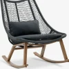 Sillas De Jardín|Muebles De Jardín>JUTLANDIA DANNEMAREMecedora DANNEMARE gris