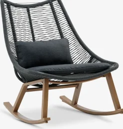 Sillas De Jardín|Muebles De Jardín>JUTLANDIA DANNEMAREMecedora DANNEMARE gris