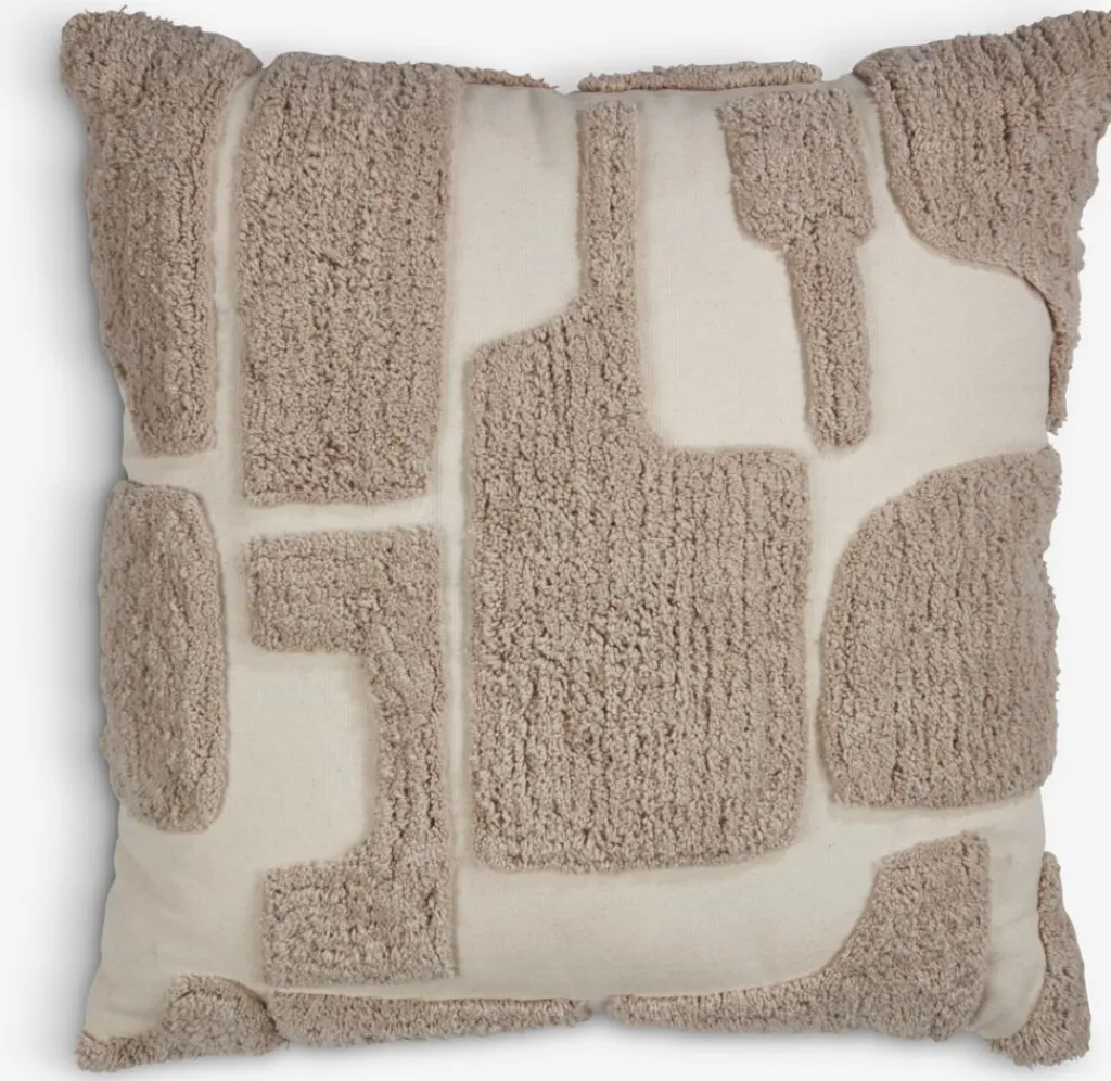 Cojines>JYSK DVERGFAKSCojín DVERGFAKS 45x45 gris/beis