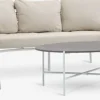 Conjuntos Mesa Y Sillas De Jardín|Muebles De Jardín>JUTLANDIA DYVIGConjunto muebles jardín DYVIG 5 plazas secado rápido blanco