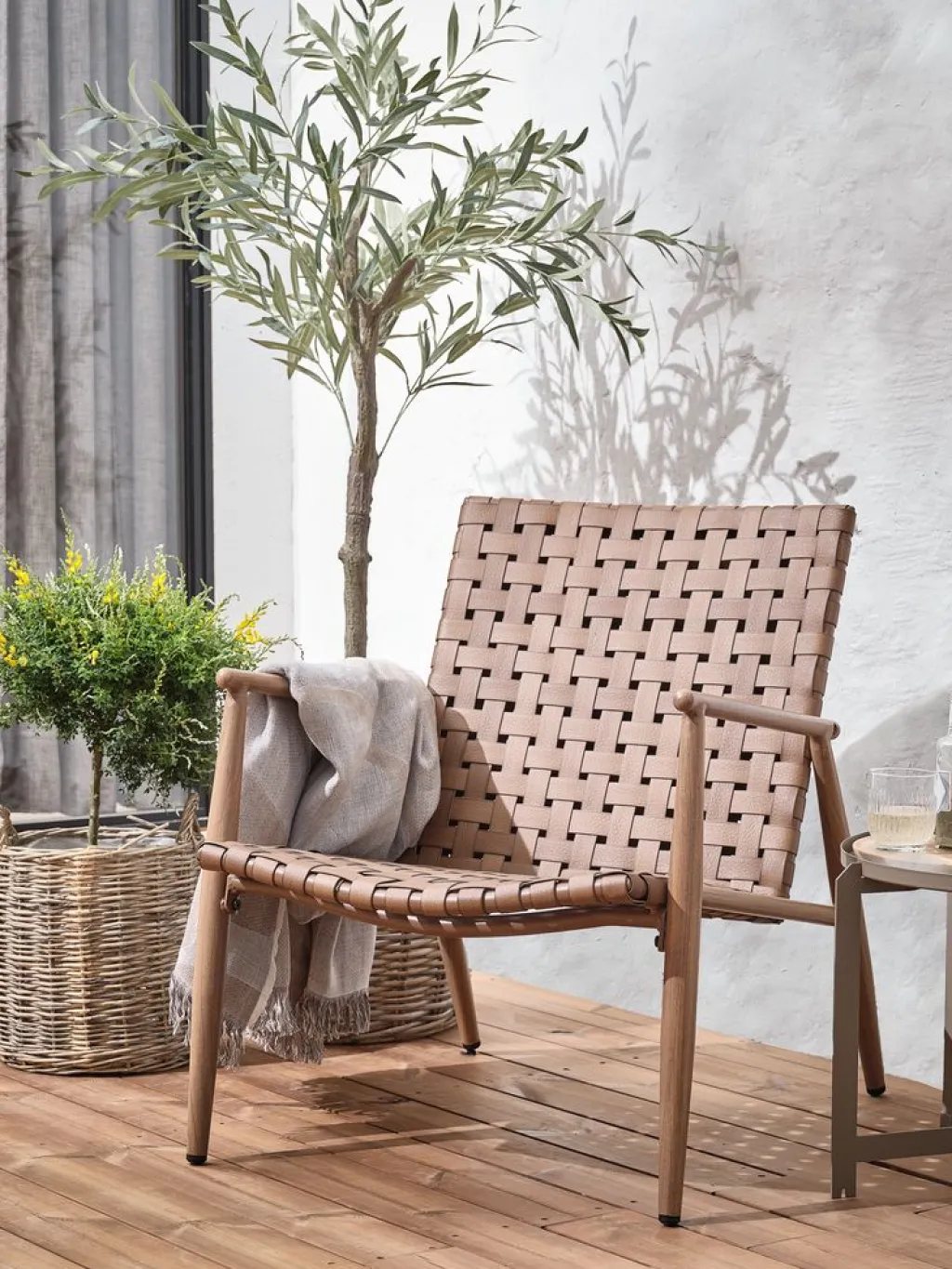 Sillas De Jardín|Muebles De Jardín>JUTLANDIA EDDERUPSillón de exterior EDDERUP natural