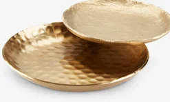 Cuidado Personal|Accesorios>JYSK EDSELEBandeja vaciabolsillos EDSELE Ø11/14cm metal dorado 2