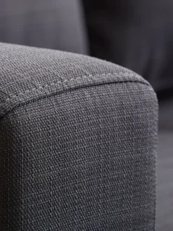 2 Plazas|3 Plazas>JYSK EGENSESofá EGENSE chaise longue tela Gris oscuro