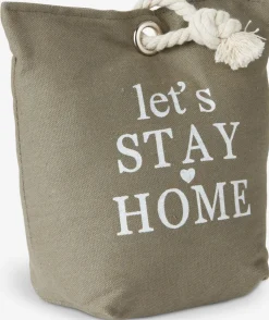 Otros Articulos>JYSK EIGILTope de puerta EIGIL 20x10x20cm lona gris
