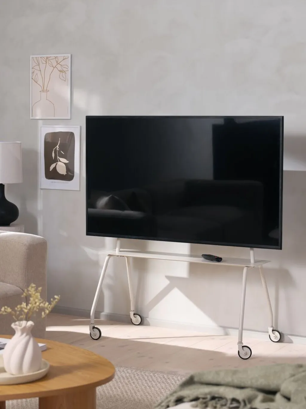 Muebles De TV>JYSK EJDRUPSoporte de TV EJDRUP 1 estante beis
