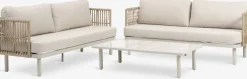 Conjuntos Mesa Y Sillas De Jardín|Muebles De Jardín>JUTLANDIA EJLBYConjunto muebles jardín EJLBY 5 plazas beis