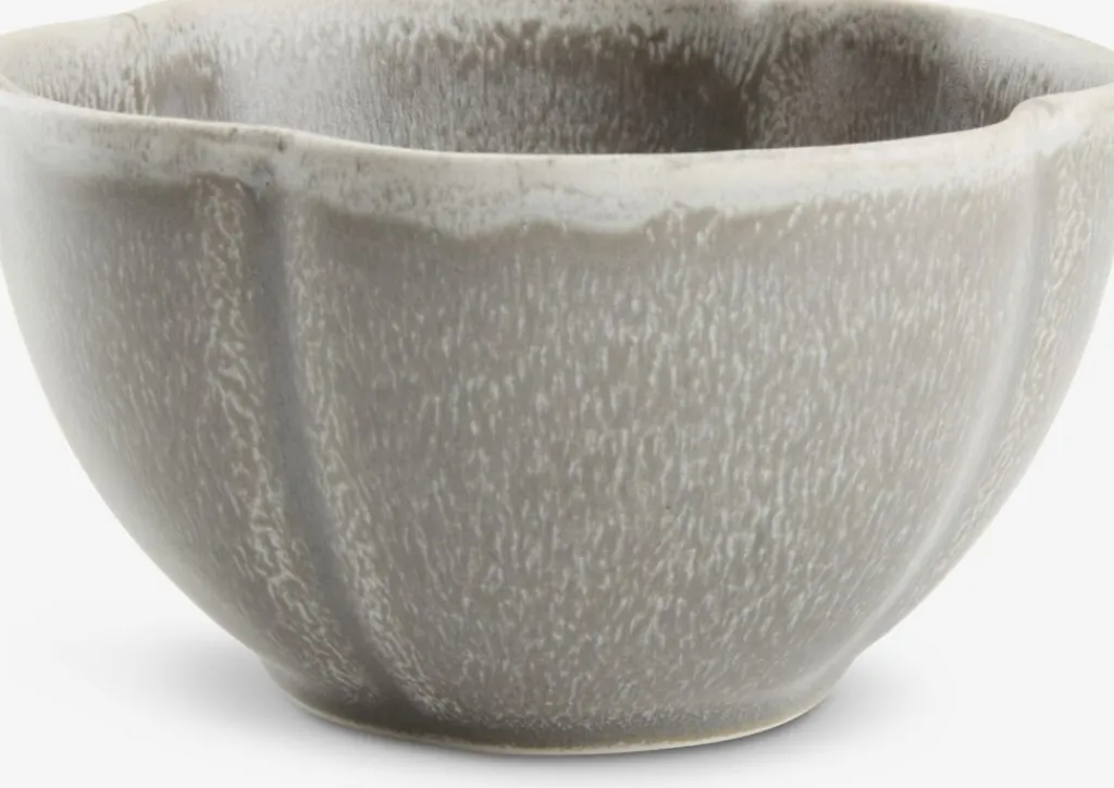 Platos, Boles Y Cubiertos>JYSK EJLIFBol EJLIF Ø12xA7cm Gris claro