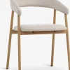 Sillas De Comedor>JYSK EJSINGSilla de comedor EJSING tela beis/color roble natural