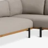 Muebles De Jardín>JYSK ELLEKILDESofá de exterior ELLEKILDE 5 plazas 4 estaciones topo