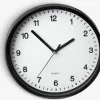Relojes>JYSK ELVARTReloj de pared ELVART Ø23cm negro/blanco