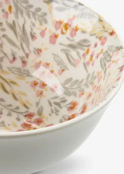 Platos, Boles Y Cubiertos>JYSK EMILBol EMIL Ø16xA8cm con flores