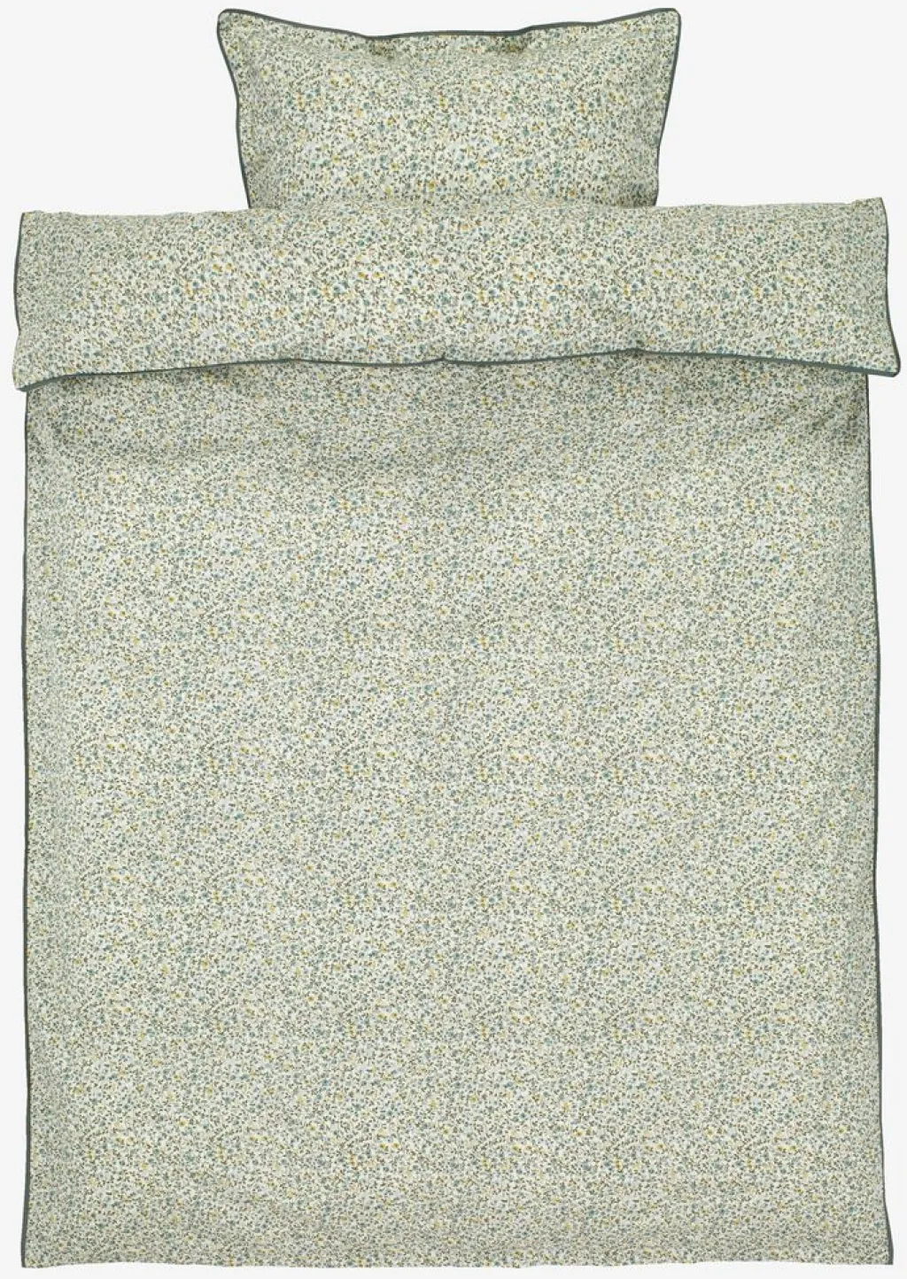 Juegos De Funda Nórdica>KRONBORG EMILYGOLDJuego funda nórdica percal EMILY 155x220 azul