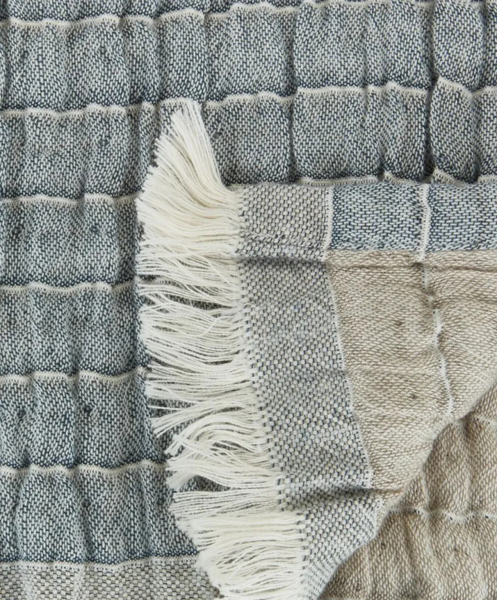 Mantas>JYSK ENEManta ENE 130x170 azul/beis