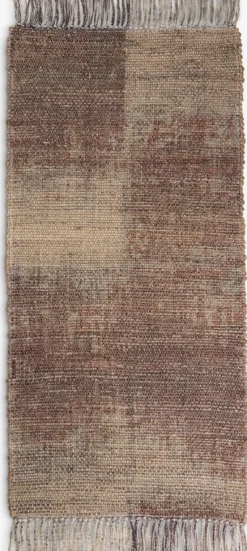 Alfombras Pequeñas|Alfombras>JYSK ENGSYREAlfombra ENGSYRE 70x140 natural/berenjena