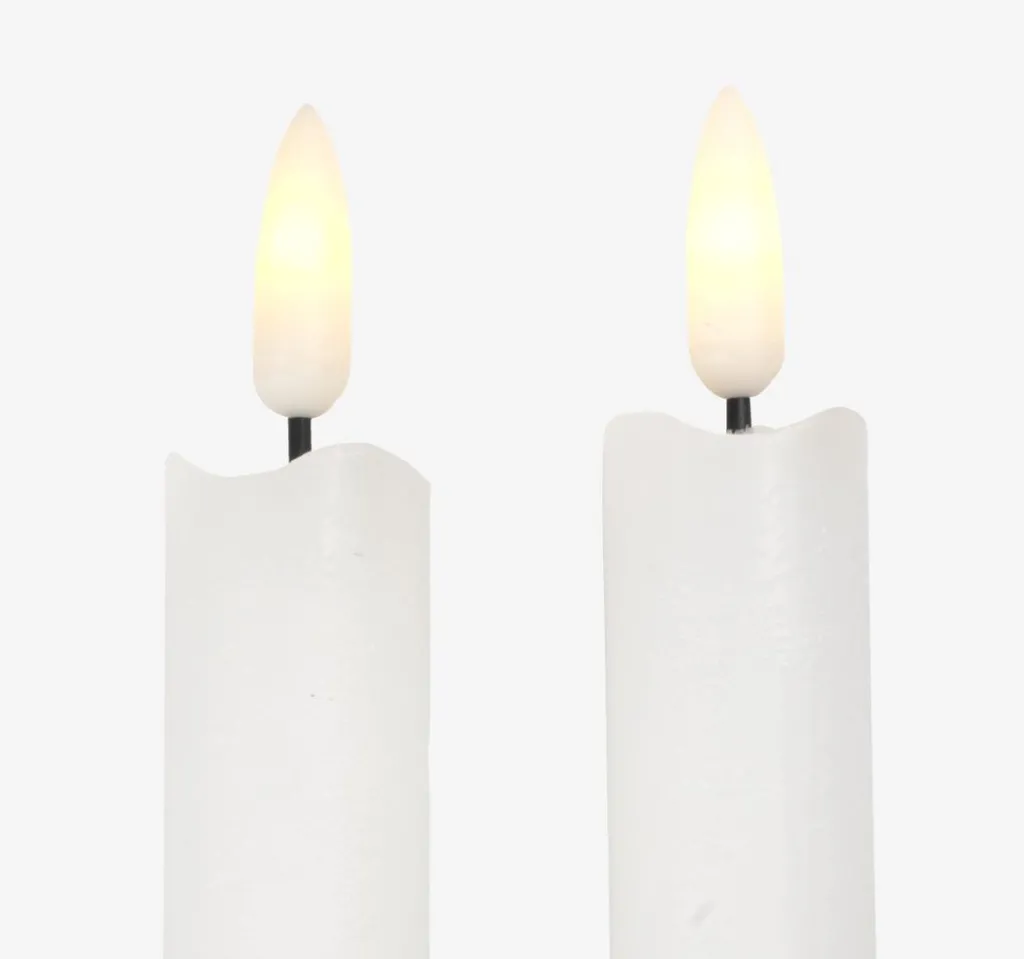 Velas LED>JYSK ESBENVela candelabro LED ESBEN A25cm 2 unidades