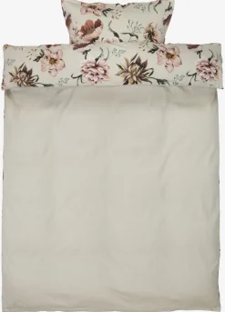 Juegos De Funda Nórdica>KRONBORG ESTHERGOLDJuego funda nórdica satén ESTHER 155x220 natural