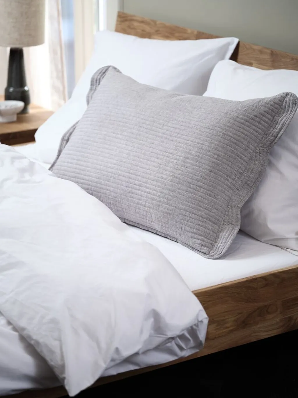 Cojines|Almohada Lumbar>JYSK FAGERKLOKKECojín lumbar FAGERKLOKKE 50x70 Gris