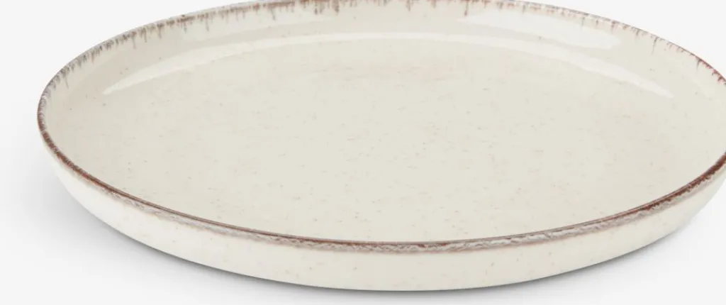 Platos, Boles Y Cubiertos>JYSK FERDUSPlato FERDUS Ø19cm beis Beige