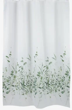 Cortinas De Baño>JYSK FILIPSTADPLUSCortina de ducha FILIPSTAD 150x200cm blanco/verde