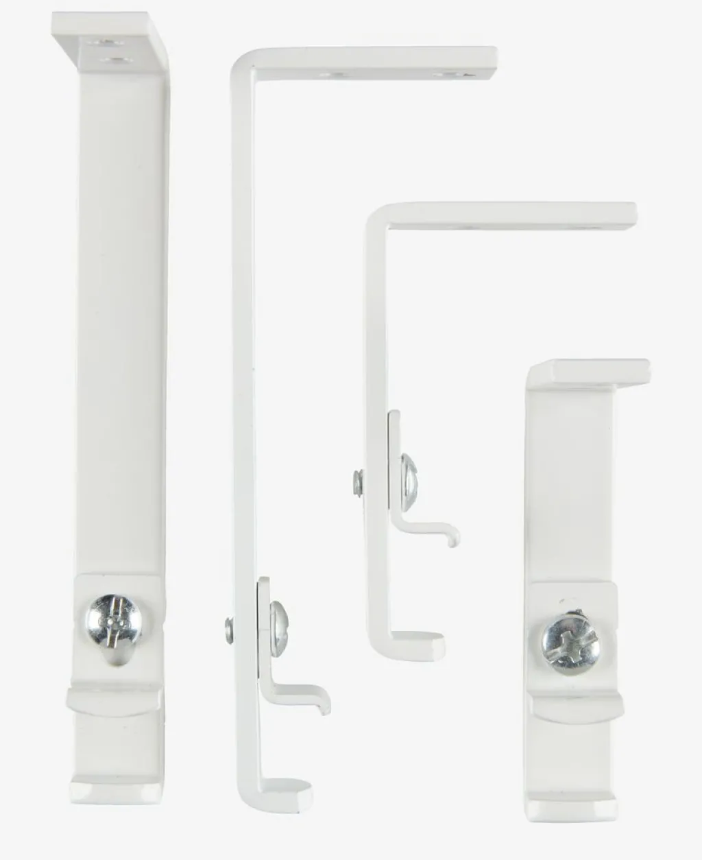Ganchos, Anillas Y Soportes De Cortinas>JYSK FIXISoporte para riel de cortina FIXI 6cm blanco