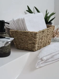 Toallas De Lavabo|Toallas De Manos>JYSK FLISBYBASICToalla de tocador FLISBY 10 unidades blanco