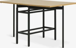 Mesas De Comedor>JYSK FOLDINGBROMesa de comedor FOLDINGBRO 75x38/84/130 color roble cálido