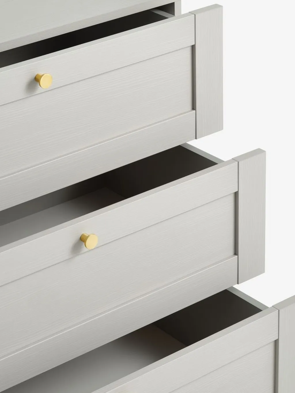 Cómodas|Cómodas>JYSK FRAMLEVCómoda FRAMLEV 3 cajones Gris