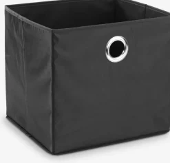 Todas Las Cestas|Cestas Y Cajas>JYSK FRANSCesta FRANS A32xL28xA30cm Negro