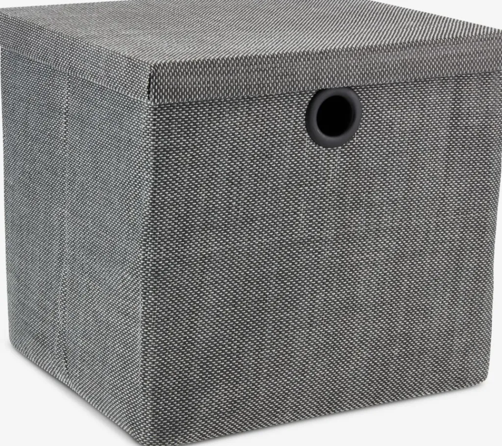 Todas Las Cestas|Cestas Y Cajas>JYSK FRILOCaja FRILO A32xL30xA29cm gris