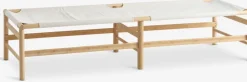 Divanes Cama>JYSK FRYDENDALDiván cama FRYDENDAL 196x72 tela beis/bambú