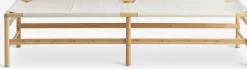 Divanes Cama>JYSK FRYDENDALDiván cama FRYDENDAL 196x72 tela beis/bambú