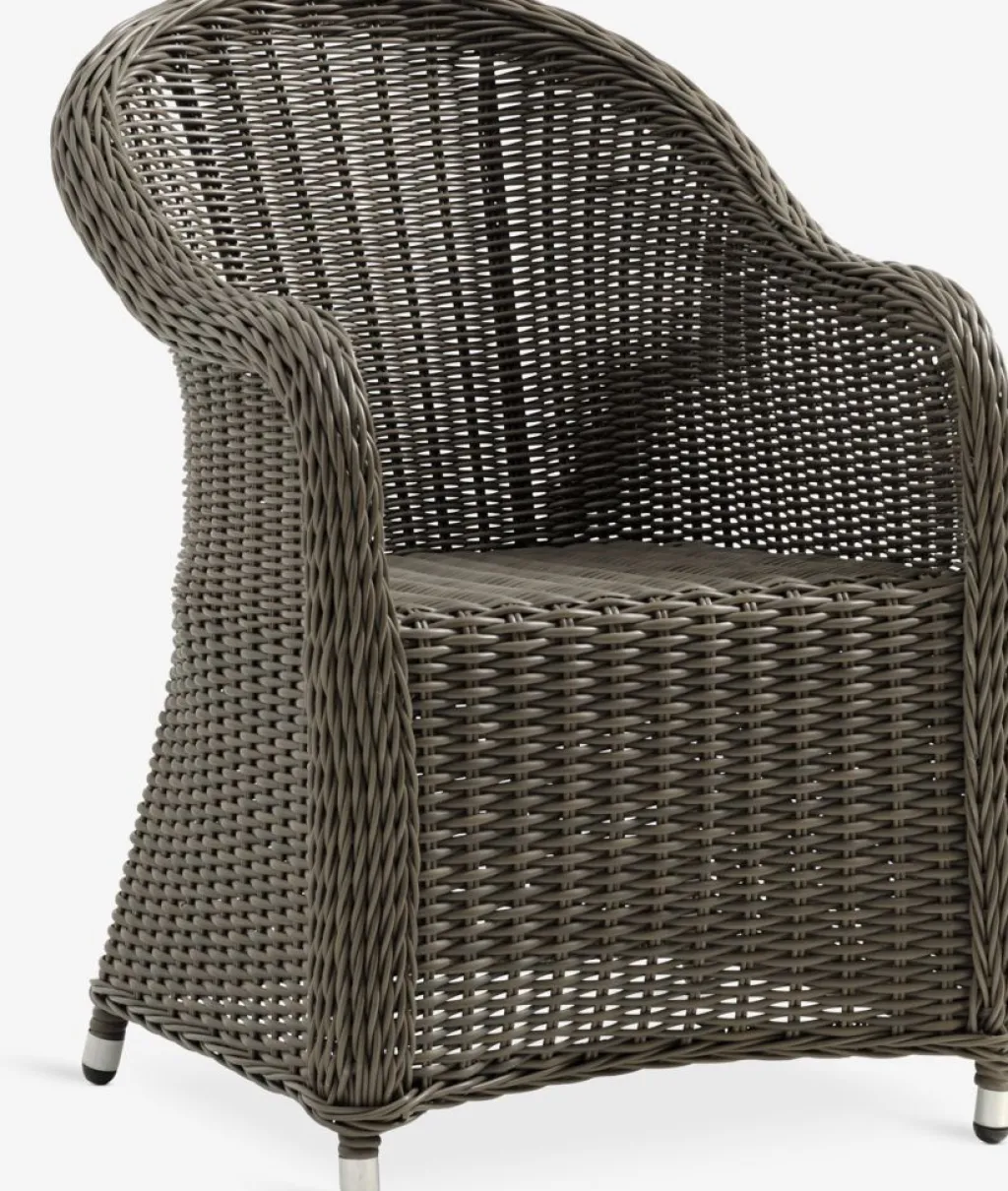 Conjuntos Mesa Y Sillas De Jardín>JUTLANDIA GAMMELBYMesa GAMMELBY Ø130 + 4 sillas GAMMELBY gris