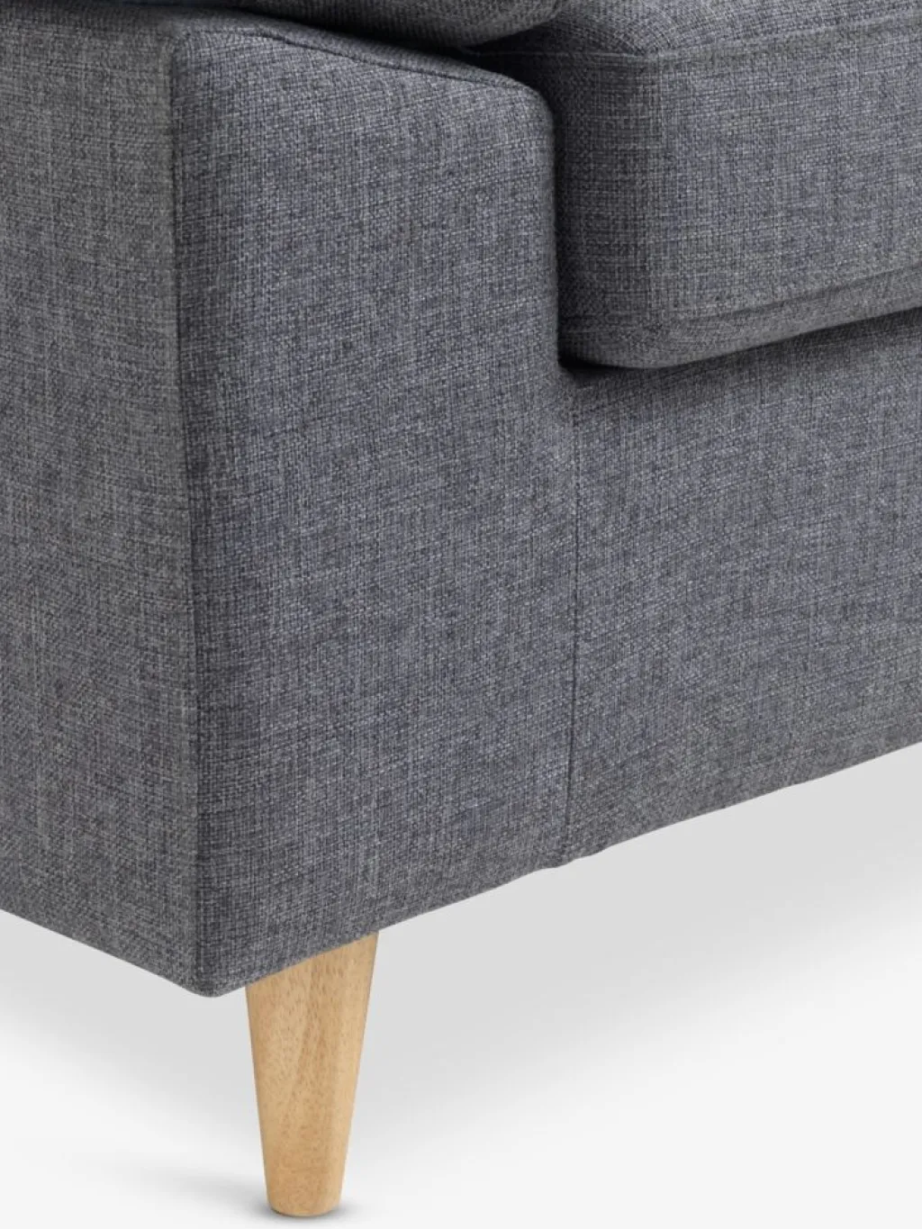 2 Plazas|3 Plazas>JYSK GEDVEDSofá GEDVED chaise longue Gris