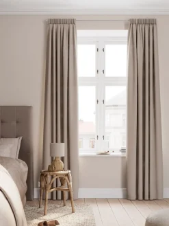 Cortinas Gruesas>JYSK GODDOCortina GODDO 1x135x245 arena oscuro