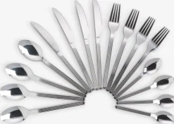 Platos, Boles Y Cubiertos>JYSK GREGERSCubertería GREGERS acero inoxidable 16 piezas