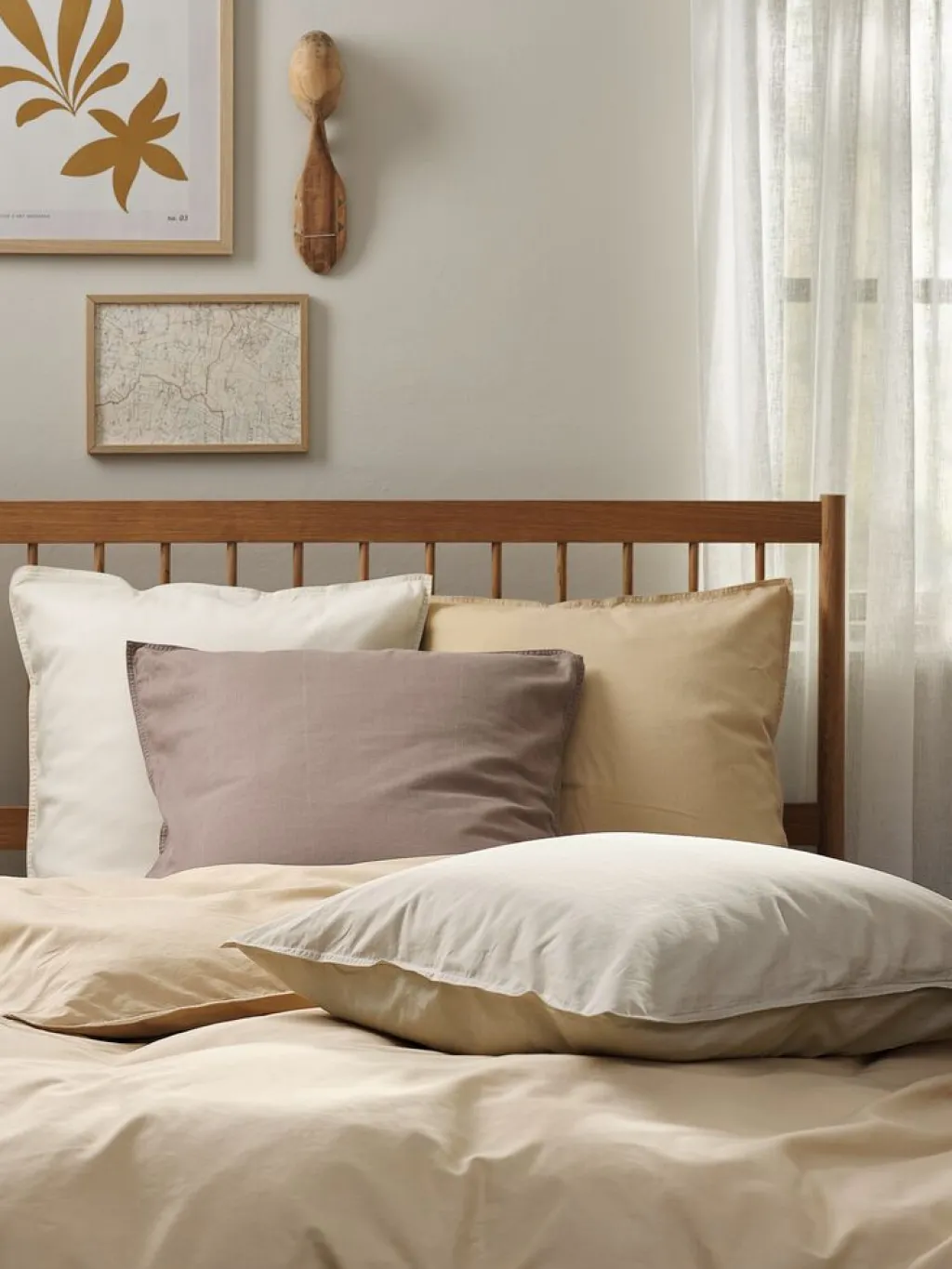 Fundas De Almohada>KRONBORG GROGOLDFunda de almohada algodón lavado GRO 50x70/75 Caqui pálido