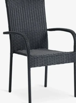 Sillas De Jardín>JYSK GUDHJEMSilla apilable GUDHJEM Negro