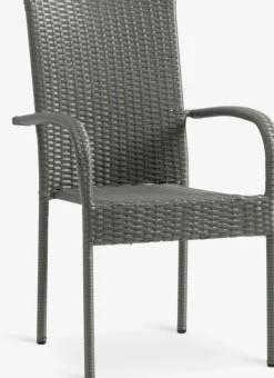 Sillas De Jardín>JYSK GUDHJEMSilla apilable GUDHJEM Gris