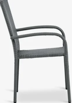 Sillas De Jardín>JYSK GUDHJEMSilla apilable GUDHJEM Gris