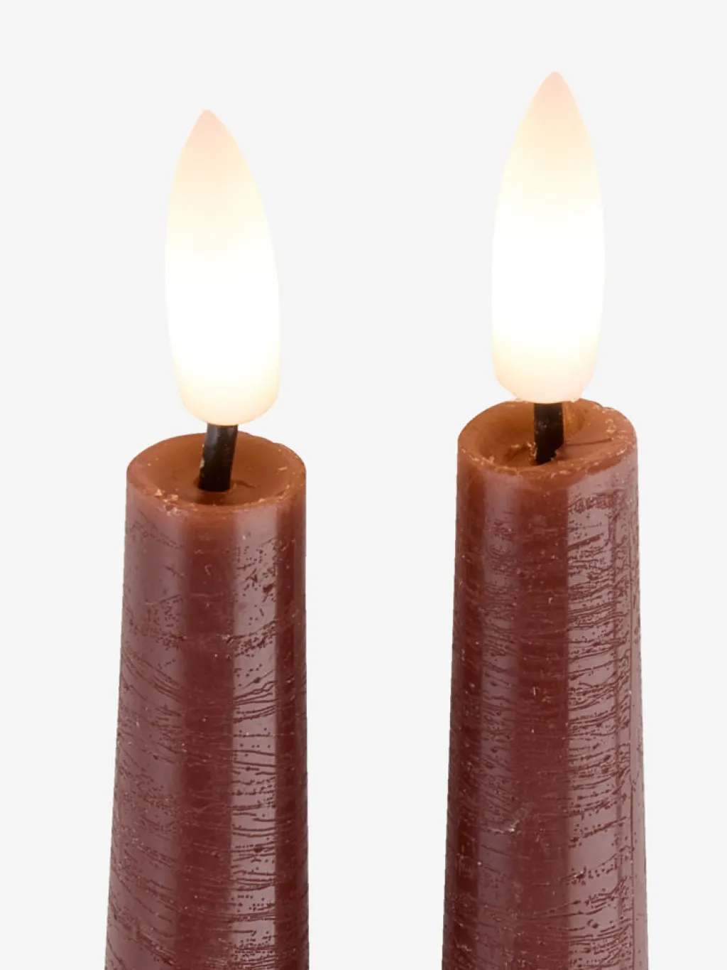 Velas LED>JYSK GUDMUNDVela LED GUDMUND A29cm 2 unidades Berenjena