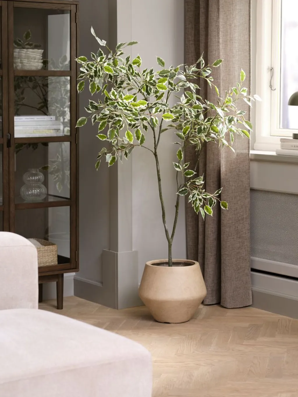 Plantas Artificiales>JYSK GUNNULFPlanta artificial GUNNULF A150cm con maceta