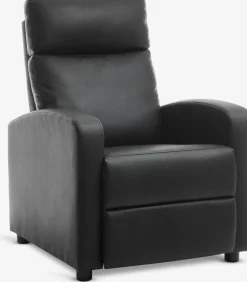 Sillones>JYSK HADRUPSillón reclinable HADRUP polipiel negro