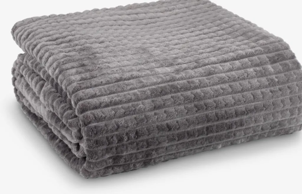 Mantas>JYSK HAGTORNManta de forro HAGTORN 140x200 Gris