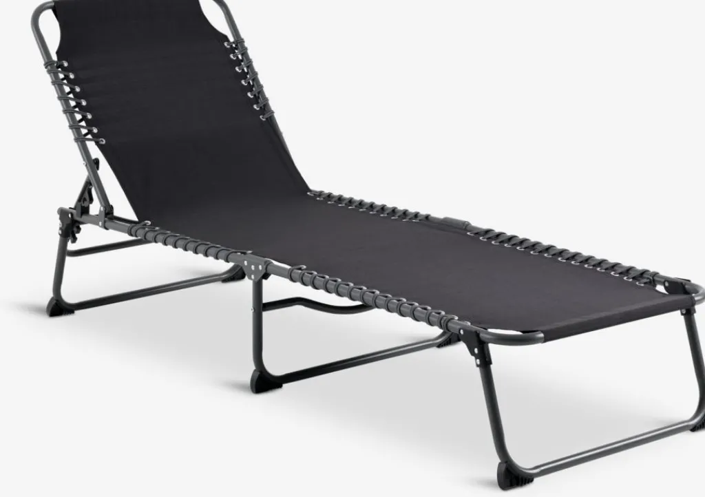 Muebles De Jardín|Tumbonas>JYSK HALDENTumbona HALDEN A60xL189 negro
