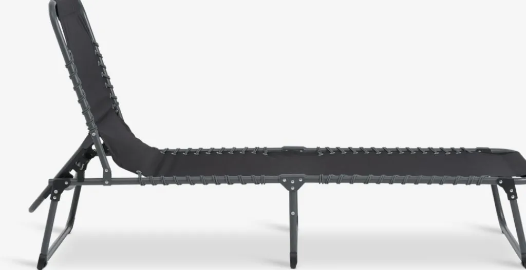 Muebles De Jardín|Tumbonas>JYSK HALDENTumbona HALDEN A60xL189 negro