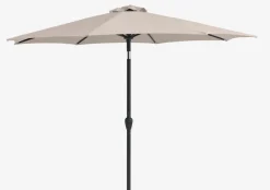 Sombrillas>JYSK HALKSombrilla inclinable HALK Ø300 beis Beige